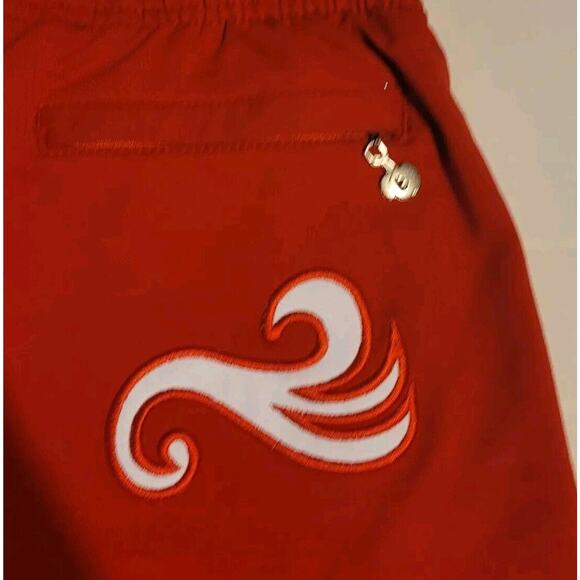 Bosco Sport Men's Athletic Pants Size Small Red Track Pants Drawstring - Picture 10 of 10